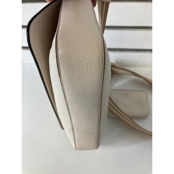KATE SPADE SMALL IVORY PEBBLED LEATHER CROSSBODY BAG - Picture 8 of 16